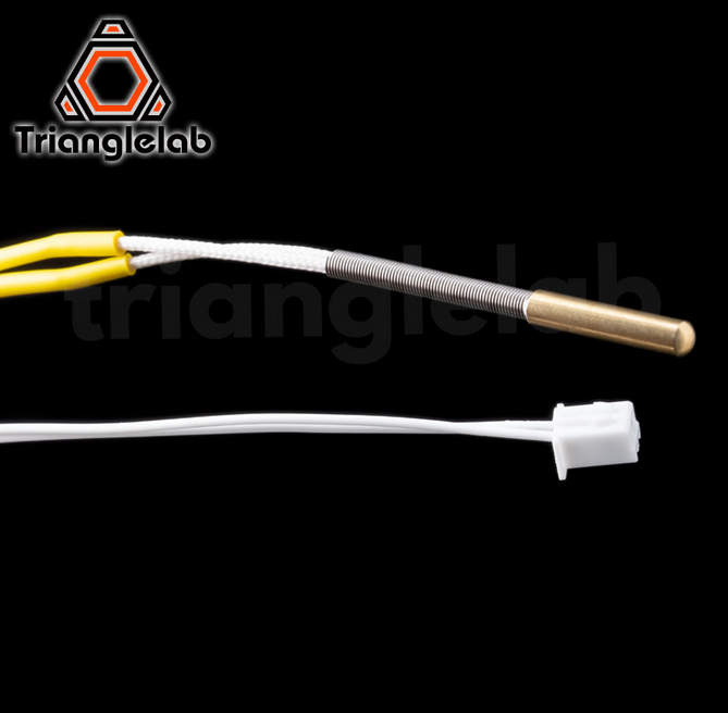 Trianglelab® / Dforce® ATC Semitec 104GT-2 104NT-4-R025H42G Thermistor Cartridge 280℃ for E3D PT100 V6 Cartridges Heat B